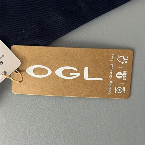 NWT OGL Eco-SkinKiss® Non-slip Essential Tube Brami Top - Midnight Navy Size S - Picture 2 of 16